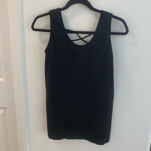Skylee Black tank top , Plus one size like an extra Large